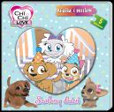 Ok�adka - Chi Chi Love. Chi chi love. Ksi��ka z puzzlami. Szalony dzie�. Chi chi love. Ksi��ka z puzzlami. Szalony dzie�