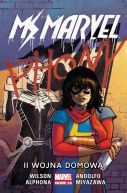 Okładka książki - Ms Marvel  II wojna domowa, tom 6