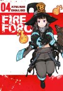 Okadka ksizki - FIRE FORCE: TOM 4