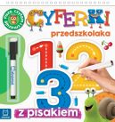 Okadka ksizki - Cyferki przedszkolaka 5-6 lat. Seria z pisakiem. Pisz, licz i zmazuj