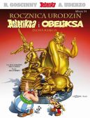 Okładka - Asteriks. Rocznica urodzin Asteriksa i Obeliksa. Złota księga. Tom 34
