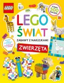 Ok�adka - LEGO �wiat. Zabawy z naklejkami. Zwierz�ta