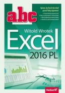 Okadka ksizki - ABC Excel 2016 PL