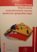 Ok�adka - Wsp�czesne uwarunkowania rozwoju spo�eczno-gospodarczego