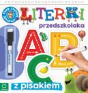 Okadka ksizki - Literki przedszkolaka 5-6 lat, seria z pisakiem. Pisz, czytam i zmazuj