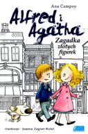 Ok�adka - Alfred i Agatha. Zagadka z�otych figurek