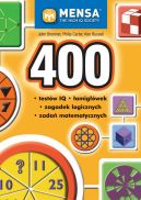 Okadka ksiki - 400 testw IQ, amigwek, zagadek logicznych, zada matematycznych