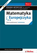 Ok�adka - Matematyka Europejczyka. Poradnik metodyczny dla nauczycieli matematyki w szko�ach ponadgimnazjalnych. Zakres podstawowy i rozszerzony. Klasa 3   