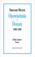 Okadka ksizki - Opowiadania i Donosy: 1980-1989