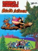 Okadka ksizki - Kajko i Kokosz. Szkoa latania