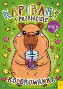 Okadka ksizki - Kapibary i przyjaciele. Kolorowanka