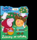 Okadka ksizki - Peppa Pig. Przyjaciele z bajki. Zabawy ze sztuk