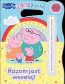 Okadka ksizki - Peppa Pig. Peppa Pig. Superkolory. Razem jest weselej!