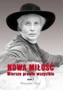 Okładka - Nowa miłość. Wiersze prawie wszystkie. Tom I