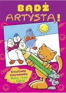 Okładka - Bądź artystą! Zeszyt różowy