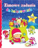 Okadka ksizki - Zimowe zadania do kolorowania