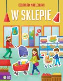 Okadka ksizki - Ozdabiam naklejkami. W sklepie