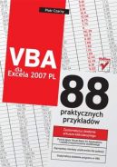Okadka ksizki - VBA dla Excela 2007 PL. 88 praktycznych przykadw