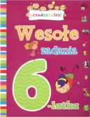 Okadka ksizki - Wesoe zadania 6 latka