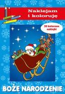 Ok�adka - Bo�e Narodzenie. Naklejam i koloruj�