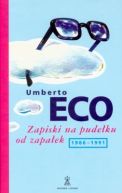 Okładka książki - Zapiski na pudełku od zapałek 1986-1991