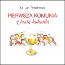 Okadka ksizki - Pierwsza komunia z bia kokard