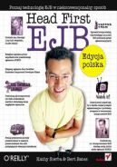 Okadka ksizki - Head First EJB. Edycja polska (Rusz gow!)