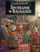 Okadka ksizki - Agatha Christie. Spotkanie w Bagdadzie