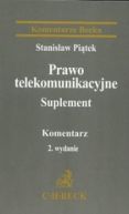 Okadka - Prawo telekomunikacyjne. Suplement. Komentarz
