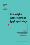 Ok�adka - Gramatyka wsp�czesnego j�zyka polskiego. Cz. 3. Wprowadzenie do sk�adni