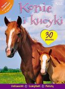 Ok�adka - Konie i kucyki. Ksi��a z plakatami