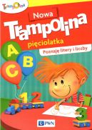 Ok�adka - Nowa Trampolina pi�ciolatka Poznaj� litery i liczby