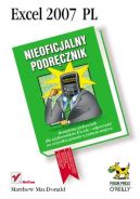 Okadka ksiki - Excel 2007 PL. Nieoficjalny podrcznik