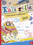 Okładka - Kaligrafia. Ćwiczenia w pisaniu liter