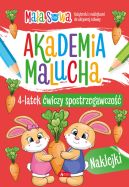 Okadka - Akademia malucha. 4latek wiczy spostrzegawczo