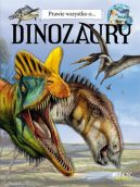 Okadka ksizki - Prawie wszystko o... Dinozaury