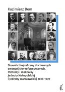 Okadka - Sownik biograficzny duchownych ewangelicko-reformowanych