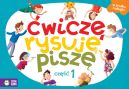 Okładka - Ćwiczę, rysuję, piszę. Część 1