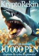 Ok�adka ksi�zki - KryptoRekin. Poka�� Ci jak zarabiam 10 000 PLN dziennie na rynku kryptowalut