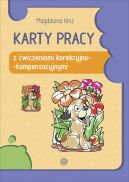 Okadka ksizki - Karty pracy z wiczeniami korekcyjno-kompensacyjnymi