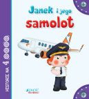 Okadka ksizki - Historie na 4 kkach. Janek i jego samolot