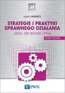 Okładka - Strategie i praktyki sprawnego działania LEAN, SIX SIGMA i inne 