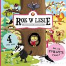 Okładka książki - Rok w lesie