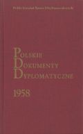 Okładka - Polskie Dokumenty Dyplomatyczne 1958