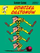 Okadka ksiki - Ucieczka Daltonw. Lucky Luke, tom 15