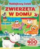 Okadka ksizki - Zwierzta w domu. NAKLEJKOWY WIAT
