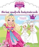 Okadka ksizki - wiat maych ksiniczek. Kolorowanka z naklejkami