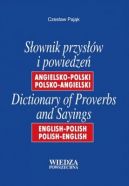 Okadka ksizki - Sownik przysw i powiedze angielsko-polski polsko-angielski