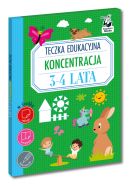 Ok�adka ksi�zki - Teczka edukacyjna. Koncentracja. 3-4 lata. Kapitan Nauka