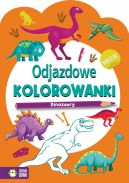 Okadka ksizki - Odjazdowe kolorowanki. Dinozaury
